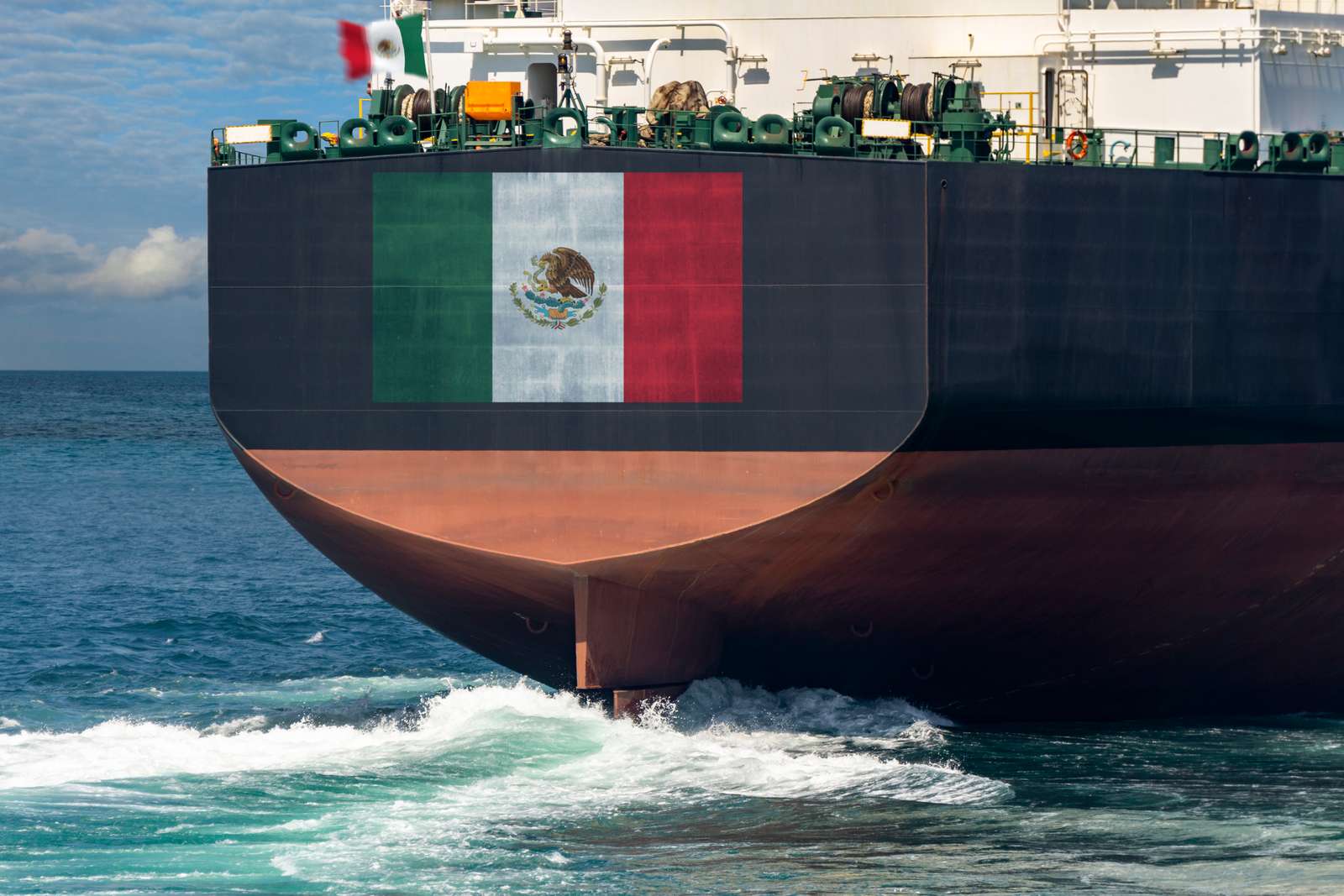cargo ship to mexico